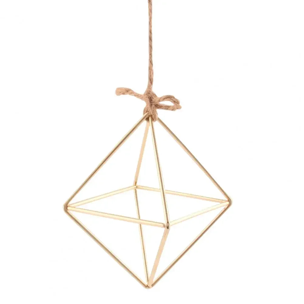 Wall-Mounted Modern Macrame Flower Hanger - Air Plant Stand, Ideal for Indoor, Garden & Courtyard Decoration