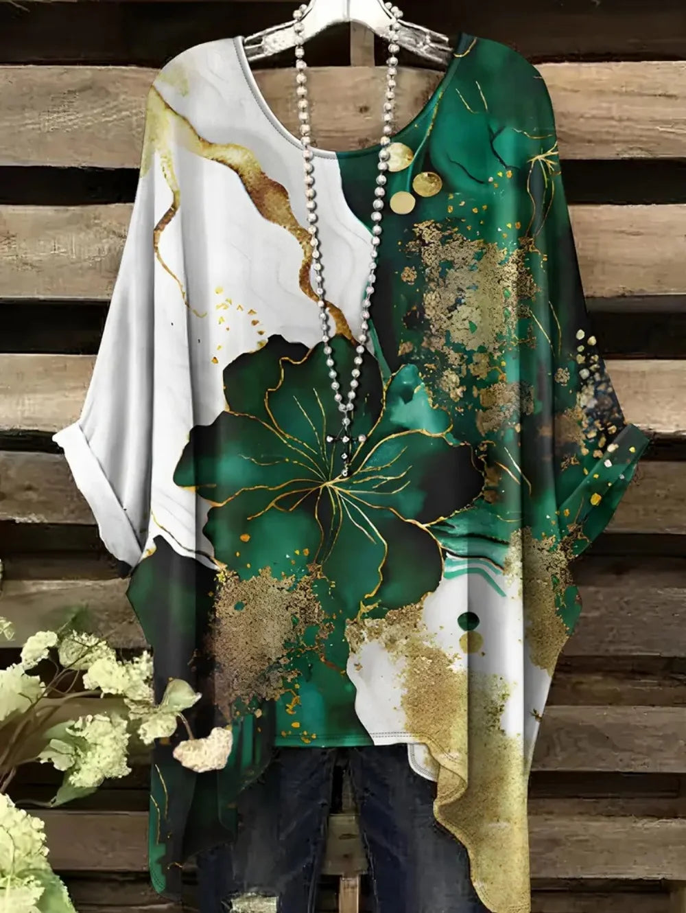 Women's Relaxed Bohemian Blouse