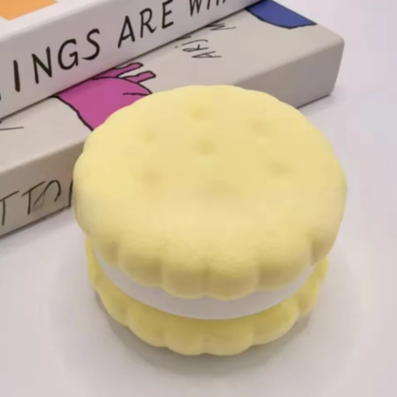 Squishy Simulated Cake Squeeze Toy Stress Relief Slow Rising Sensory Fidget Toys for Anxiety ADHD Autism Kids Adults