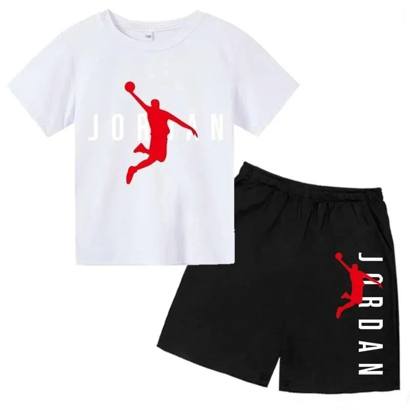 Suits 2-13 Years Boys Girls Fashion Outfits Sets Children Gift Clotheskids Clothes Boysshort Setsgrils Clothes for Kidsboys Luxu