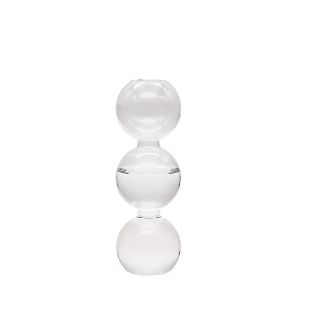 Living Room Glass Vase Creativity Contracted Dining Room Flower Arrangement Dry Flower Simulation Flower Decor Christmas Gifts