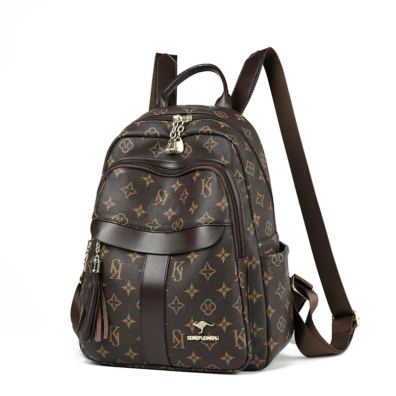 Ladies Designer Backpack – Premium PU Leather
