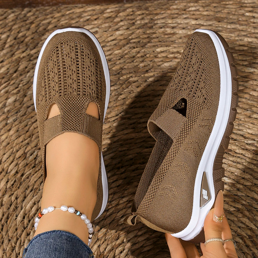 women's summer shoes - casual sneaker, Non-slip sole design, fly-woven upper is more skin-friendly sale shoes with free shipping