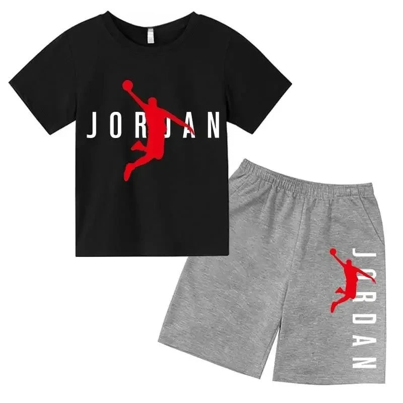 Suits 2-13 Years Boys Girls Fashion Outfits Sets Children Gift Clotheskids Clothes Boysshort Setsgrils Clothes for Kidsboys Luxu