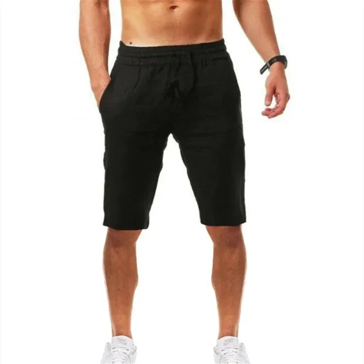 ropa hombre baggy pants Men's Cotton Linen Casual Pants Breathable Trousers Fitness Streetwear Clothing Jogging Autumn Summer