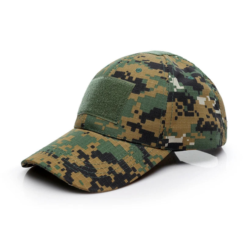 Camouflage Baseball Cap Outdoor Sports Hiking Fishing Hunting Caps Sunscreen Casual Sun Hats For Men Women