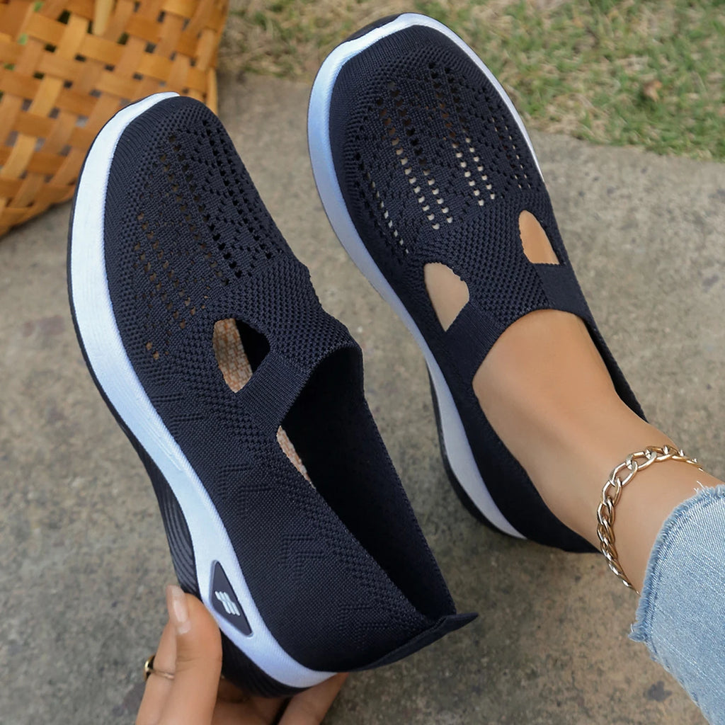 Summer women's casual sports shoes simple  light and solid women's shoes for sale throughout the four seasons with free shipping
