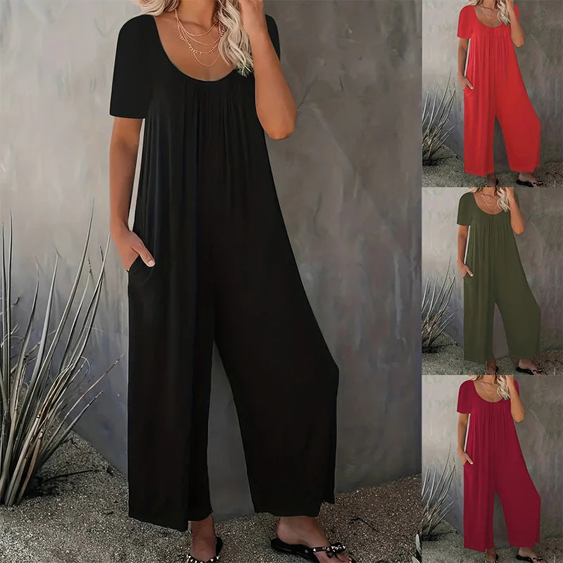 Women's Plus Size Jumpsuit. Comfort & Class