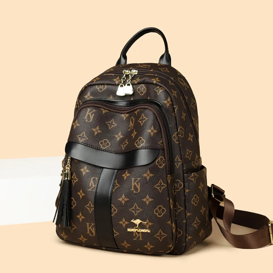 Ladies Designer Backpack – Premium PU Leather