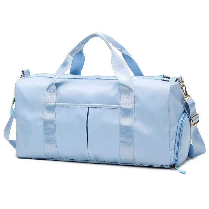 Personalized Duffel Bag Embroidered Sports Gym Bag Travel with Wet Dry Pockets & Shoe Compartment Gift For Groomsman,Bridesmaid