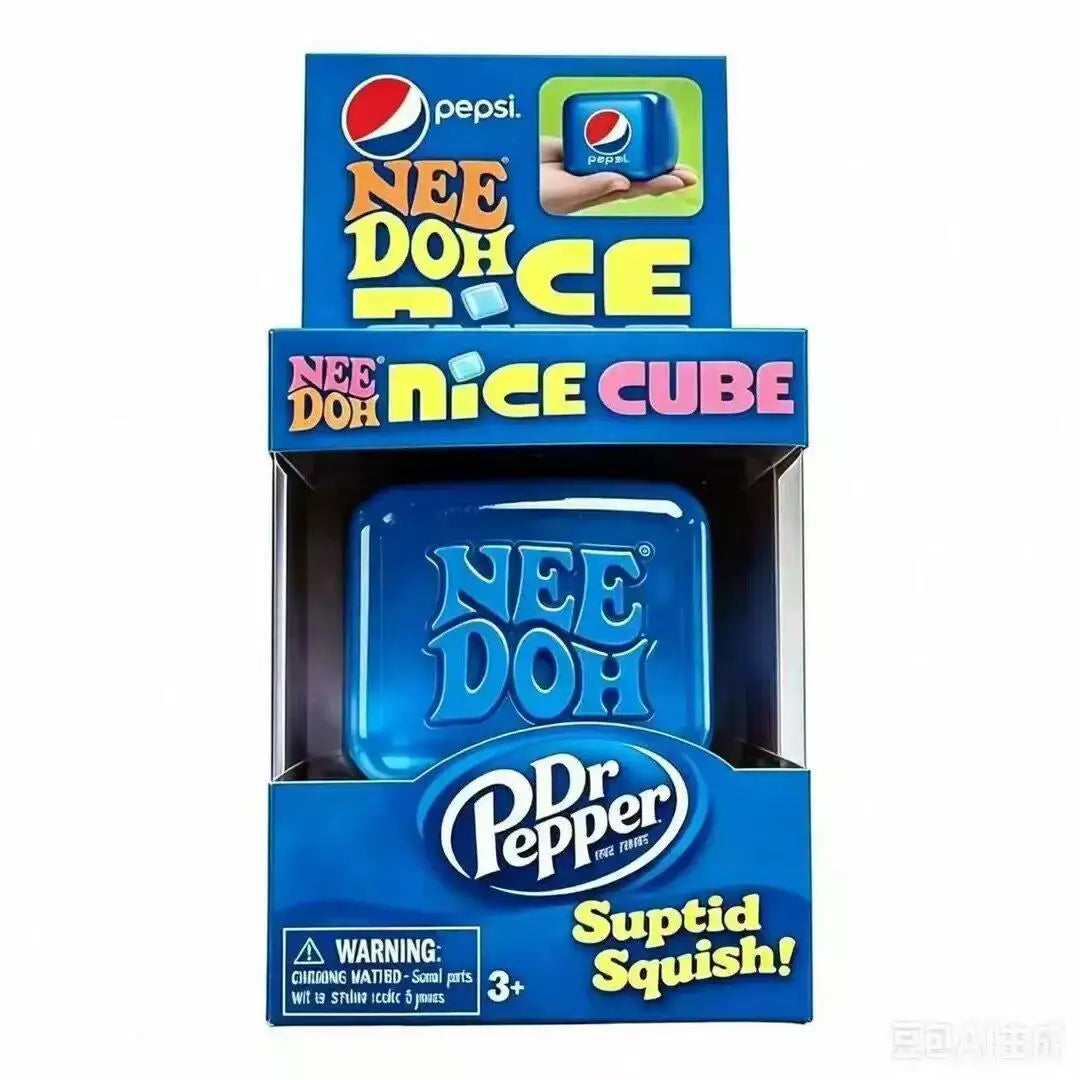 NeeDoh Nice Cube Squishy Soft Sensory Fidget Toy Stress Relief Anxiety Relief Sensory Toy Squeezable Fidget Squishy Soft New