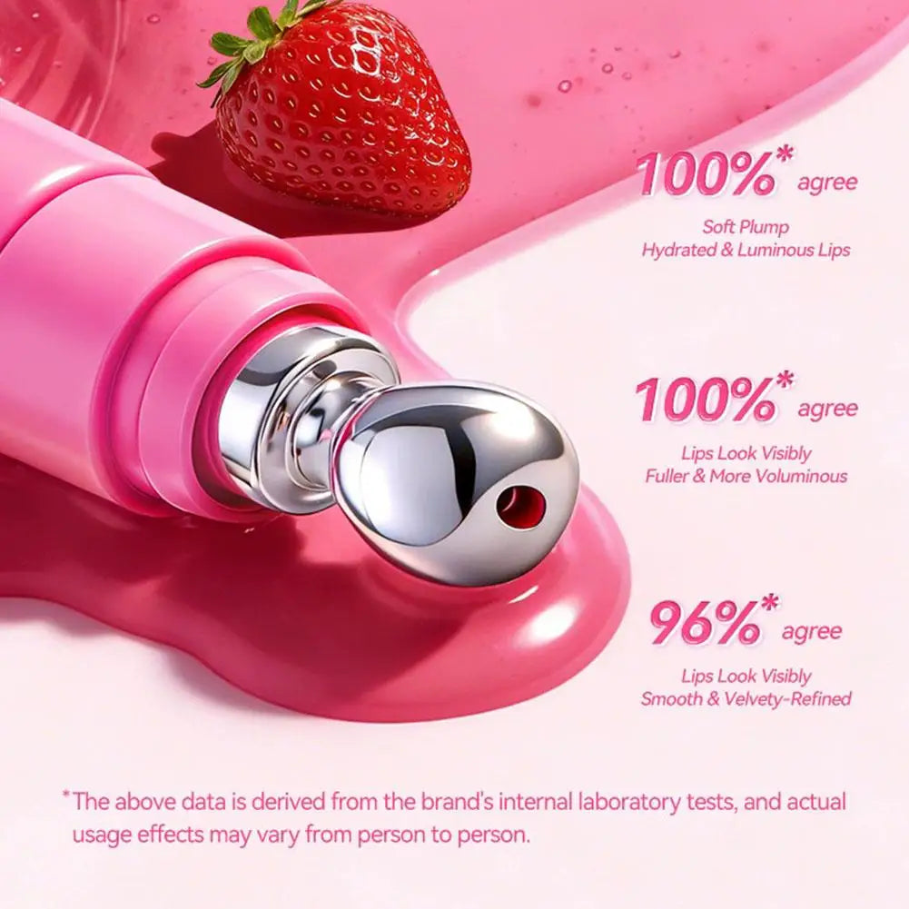 Fruit-flavored Enhancing Complexion Lip Serum, Hydrates and Moisturizes, Lip Glaze Cosmetics Make Up Convenient for Daily Use