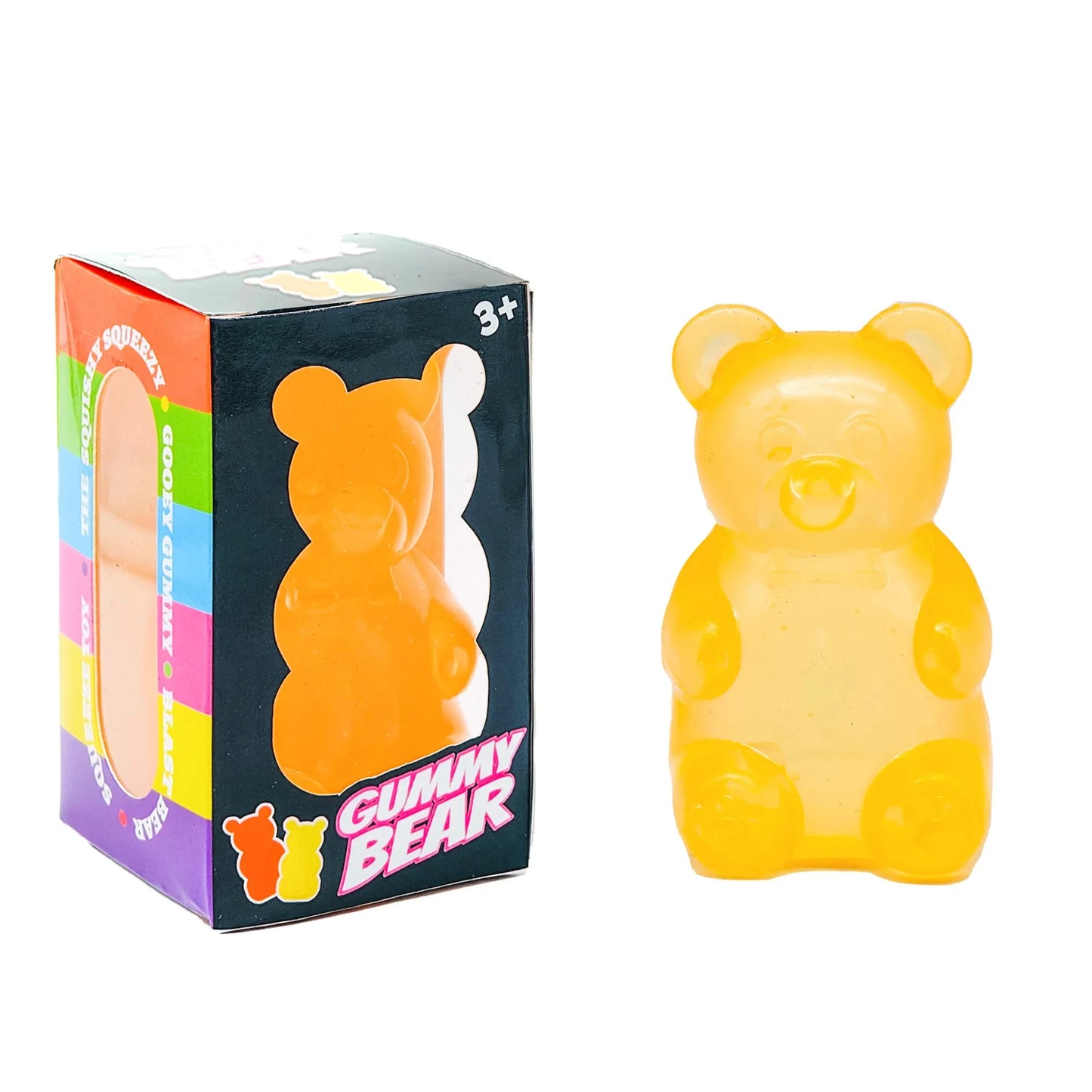 NeeDoh Squishy Toys Set – Pizza, Ice Cream, Gummy Bear, Jelly Squish & Cake Soft Sensory Stress Relief Fidget Toy