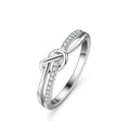 JoyceJelly Full Moissanite Ring 925 Sterling Silver 18K White Gold Plated Fine Jewelry For Women Bridal Bands Wedding Elegant