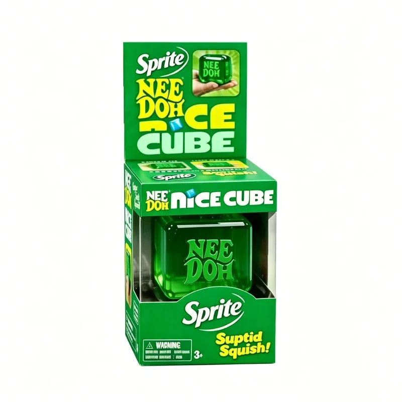 @Nee-Doh Nice Cube Super Solid Squishy Stress Relief Toy Soft Squeeze Fidget Toy for Office Anxiety Relief  Adults Gifts