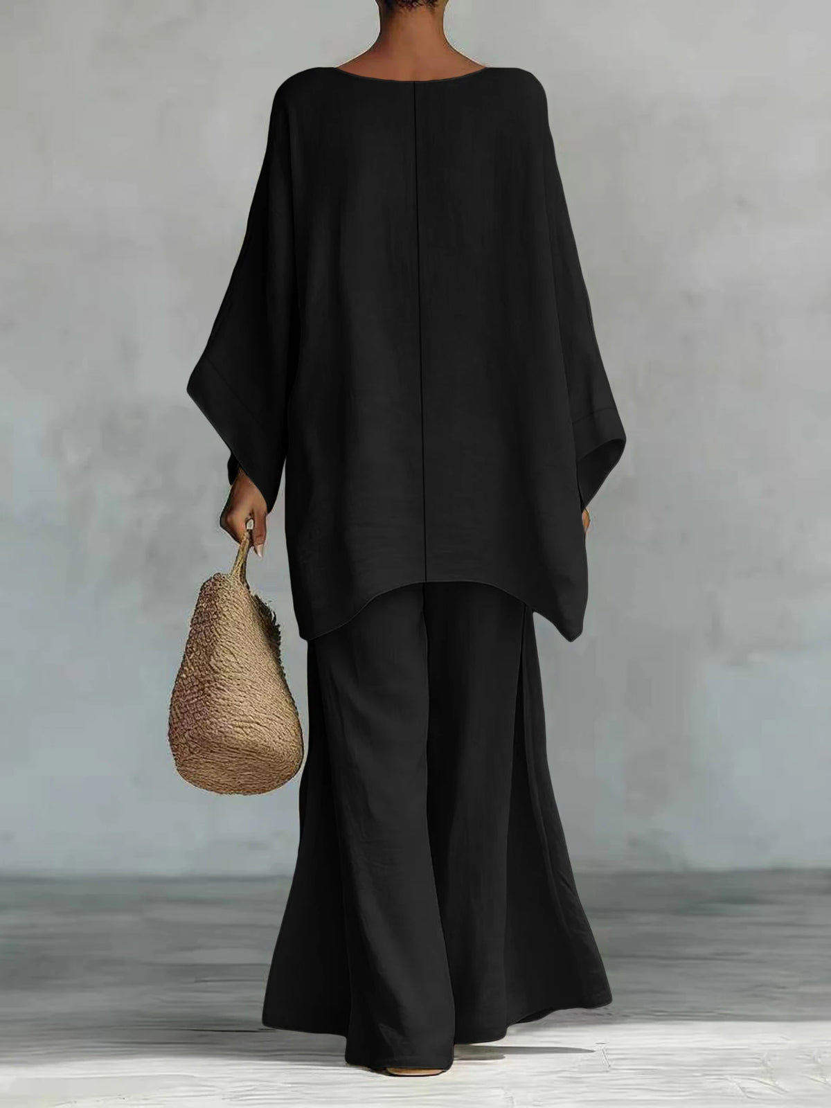 Women's Stunning Loose Wide Leg Two Piece Outfit