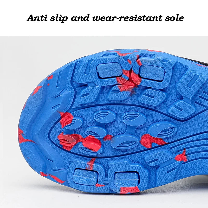 Summer Sandals for Boys Girls Non-Slip Outdoor Children Beach Shoes Lightweight Soft Sole Breathable Kids Walking Sandalias
