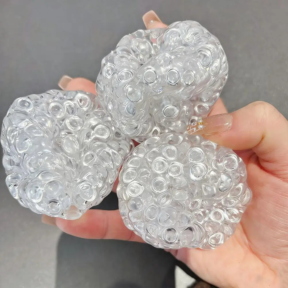 Squishy Balls Ice Beads Squeeze Toy Super Soft Fidget Sensory Toys for Kids Adults Anxiety Stress Relief Slow Rebound Gift