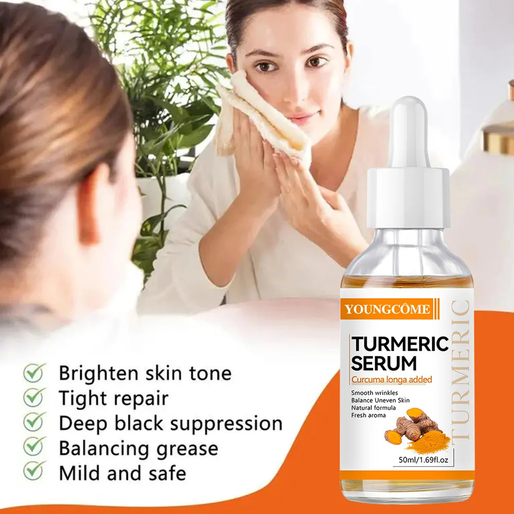 Turmeric facial essence can penetrate the epidermis , deeply nourishing providing gentle and efficient care for the skin