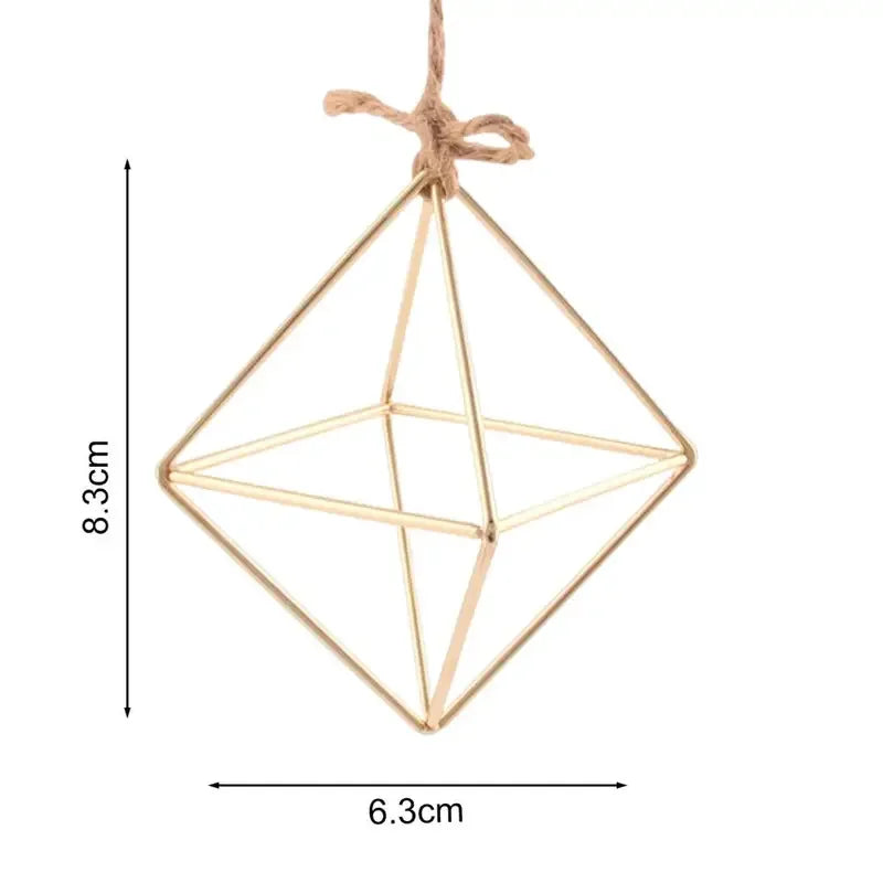 Wall-Mounted Modern Macrame Flower Hanger - Air Plant Stand, Ideal for Indoor, Garden & Courtyard Decoration