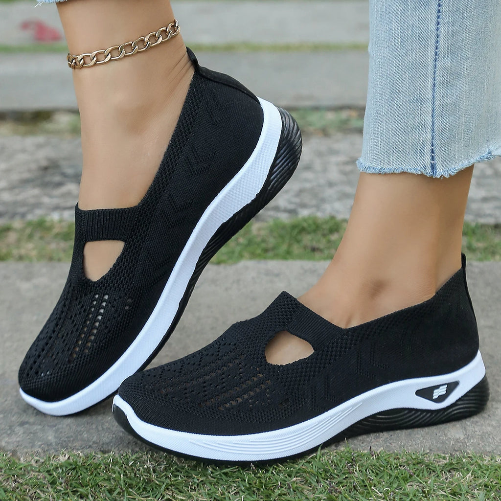 Summer women's casual sports shoes simple  light and solid women's shoes for sale throughout the four seasons with free shipping