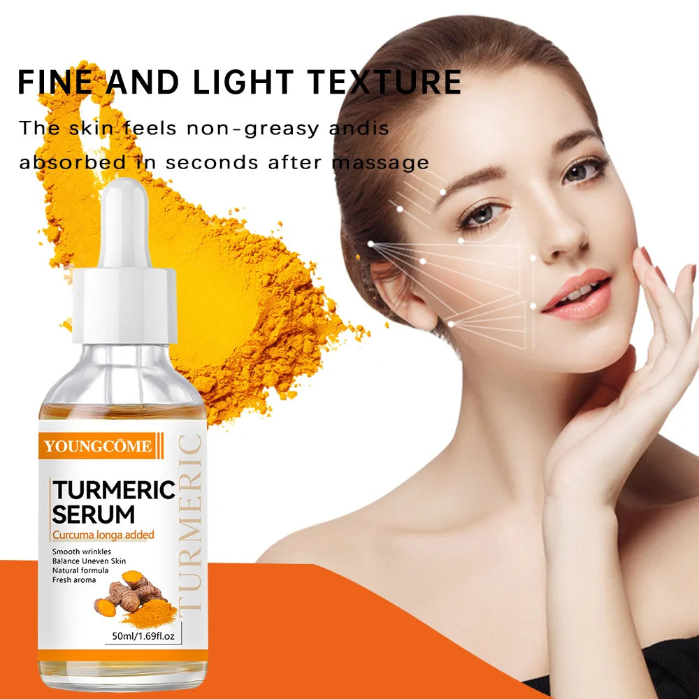 Turmeric facial essence can penetrate the epidermis , deeply nourishing providing gentle and efficient care for the skin