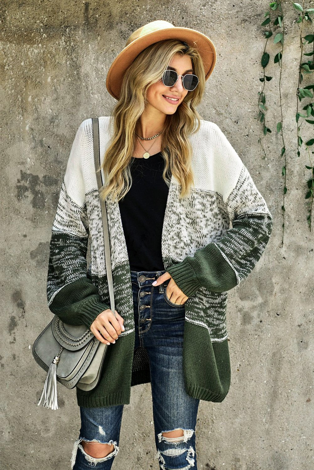 Chic Long Sleeve Cardigan