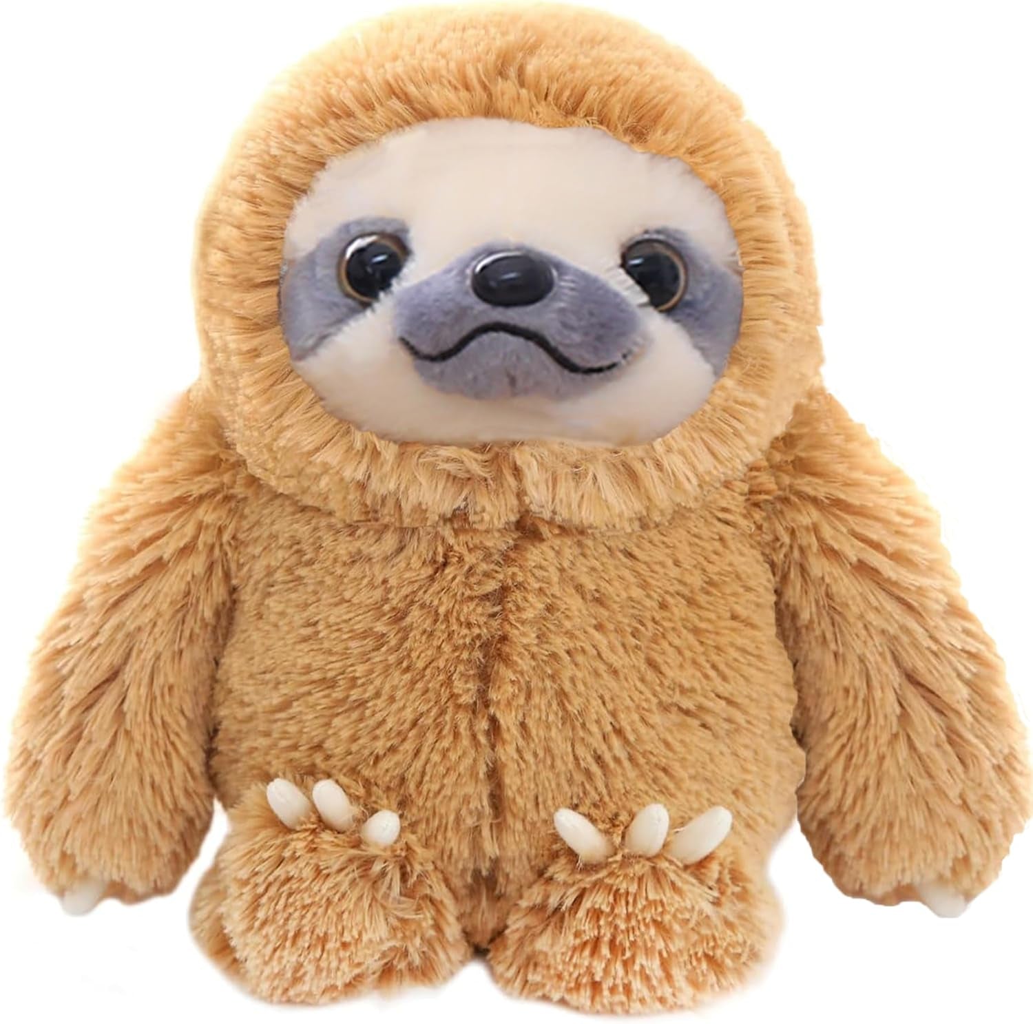 Winsterch Cute Sloth Stuffed Animal Toy,Small Plush Sloth Tedy Bear Stuffed Animal Toys for Kids Birthday Gift Baby Doll (Ivory,15.7 Inches)