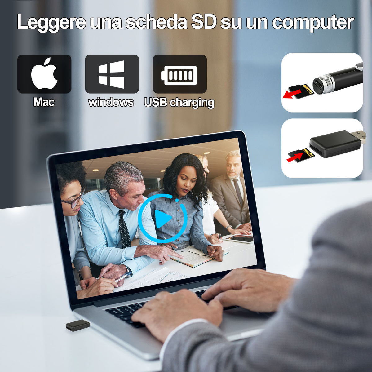 1080P HD Mini Hidden Camera Pen