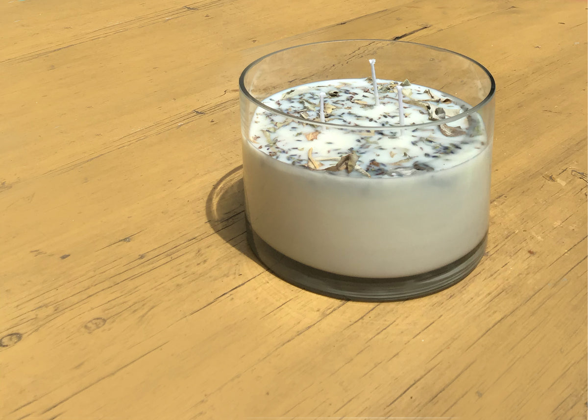Sage Aromatherapy 3 Wick Large Soy Candle