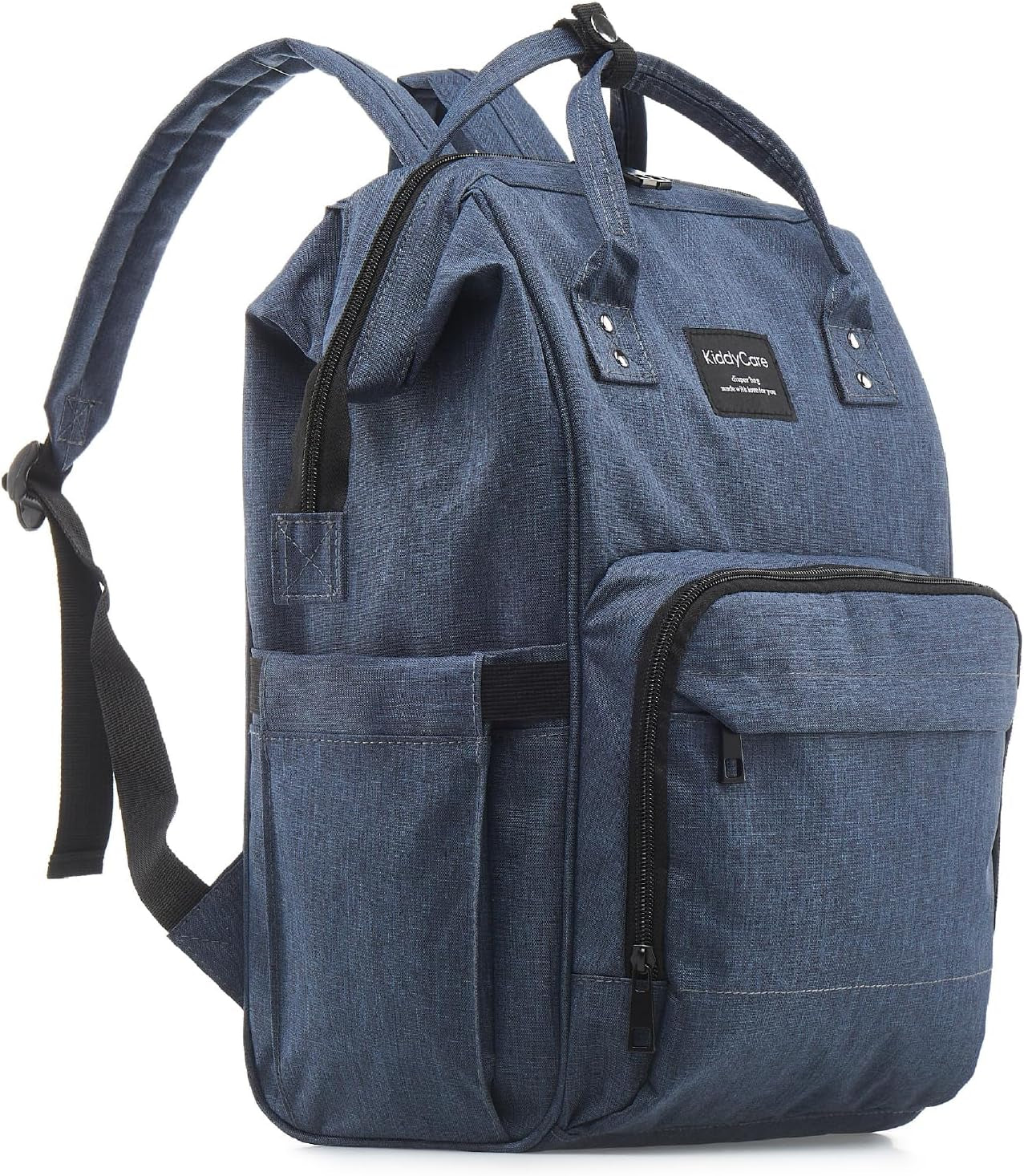 Kiddycare Diaper Bag Backpack | Baby Diaper Bags with Changing Station for Mom | Multifunction Travel Back Pack Maternity Baby Bags Waterproof Tote Bag Spacious, Unisex Stylish | Gray