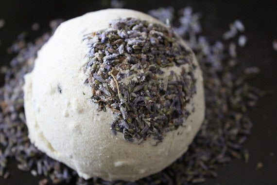Organic Bath Bomb Calm- TWO SIZES lavender