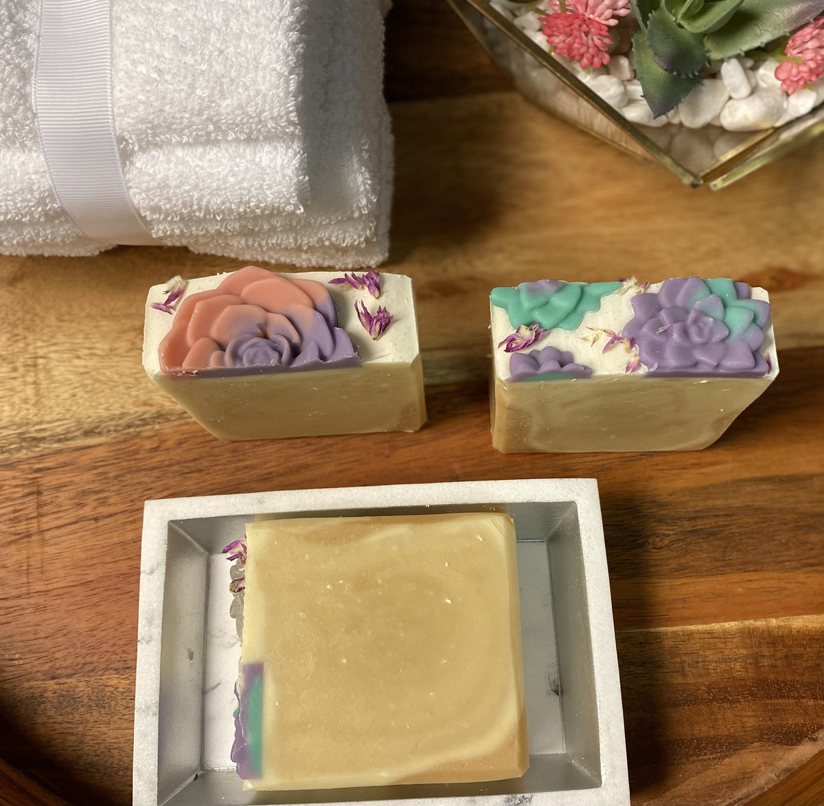 Soothing Goats Milk Succulent Soap