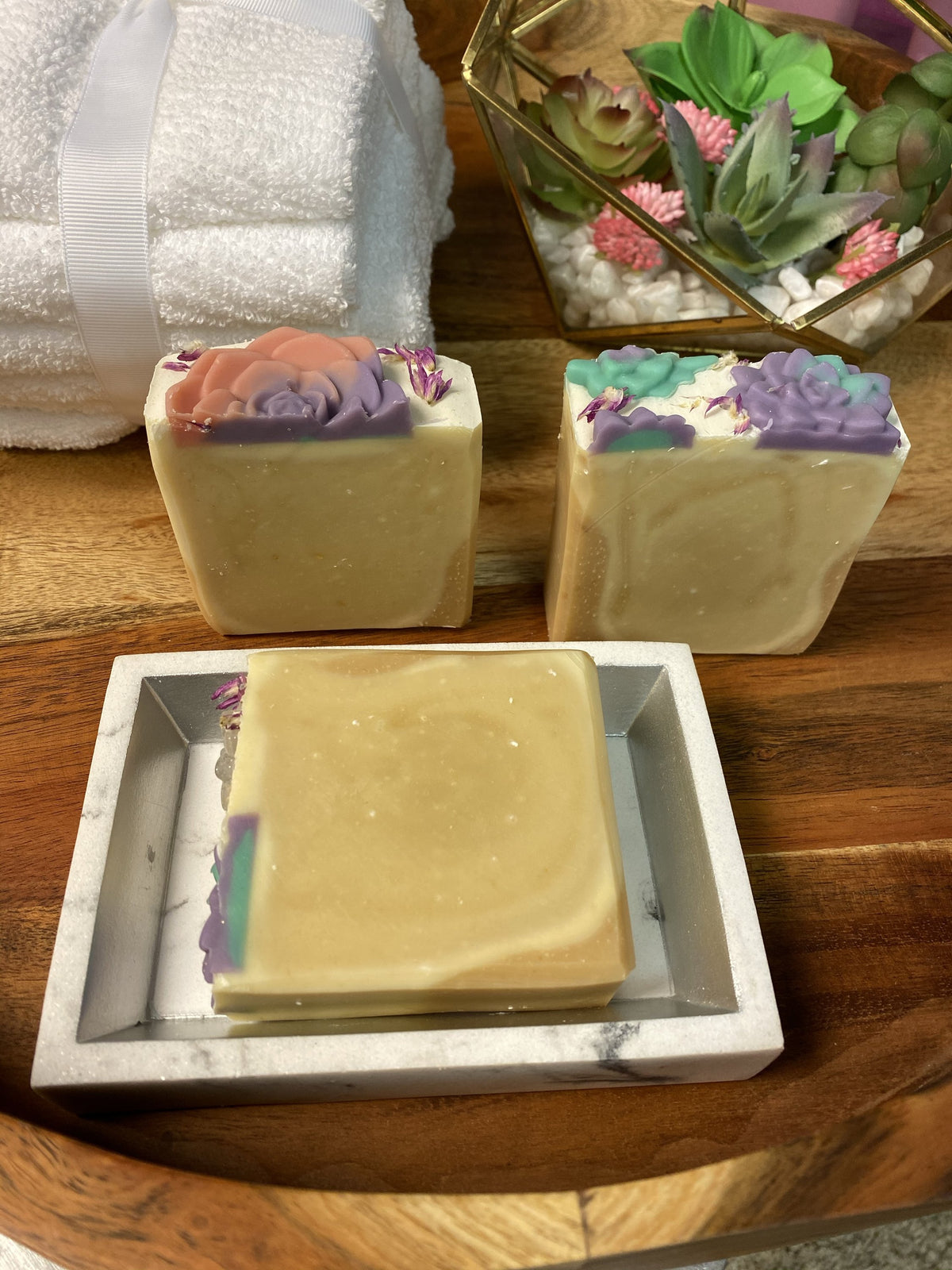 Soothing Goats Milk Succulent Soap