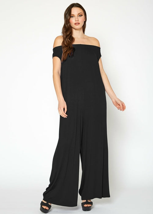 Women's Off Shoulder Jumpsuit