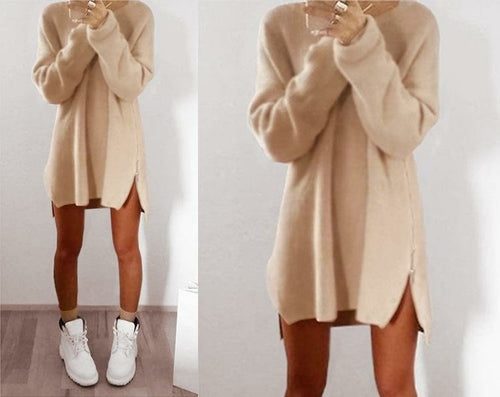 New Fashion Women's Sweater Winter Long Sleeve O-neck