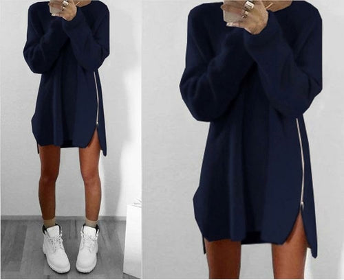 New Fashion Women's Sweater Winter Long Sleeve O-neck