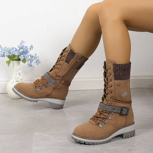 Women’s High Top Snow Boots With Fur